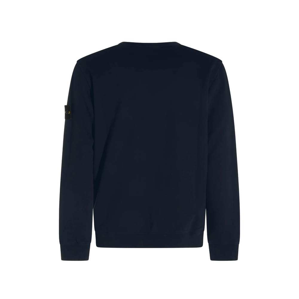 Stone Island Blue Sweaters & Knitwear - Sweatshirts Men STONE ISLAND
