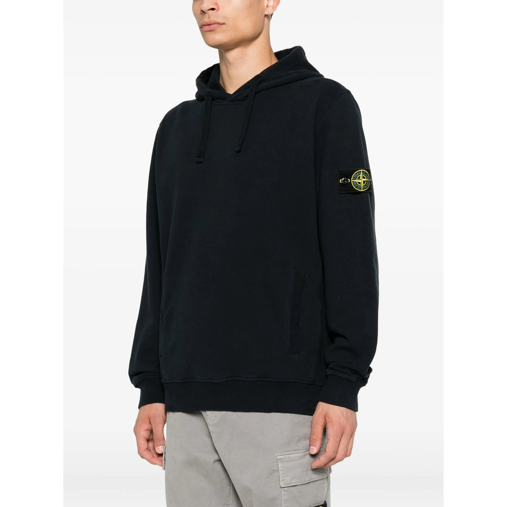 Stone Island Blue Sweaters & Knitwear - Hoodies Men STONE ISLAND