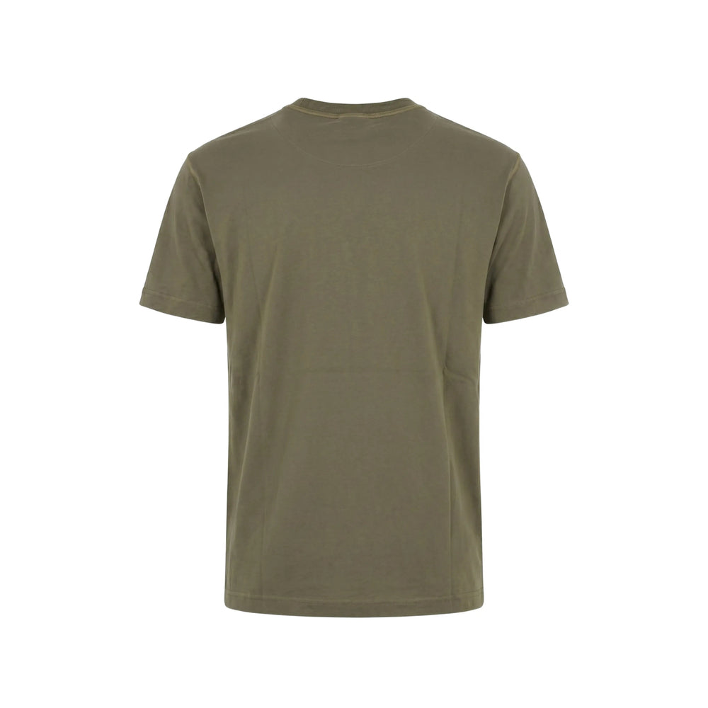Stone Island Green T-Shirts & Vests - T-Shirts Men STONE ISLAND