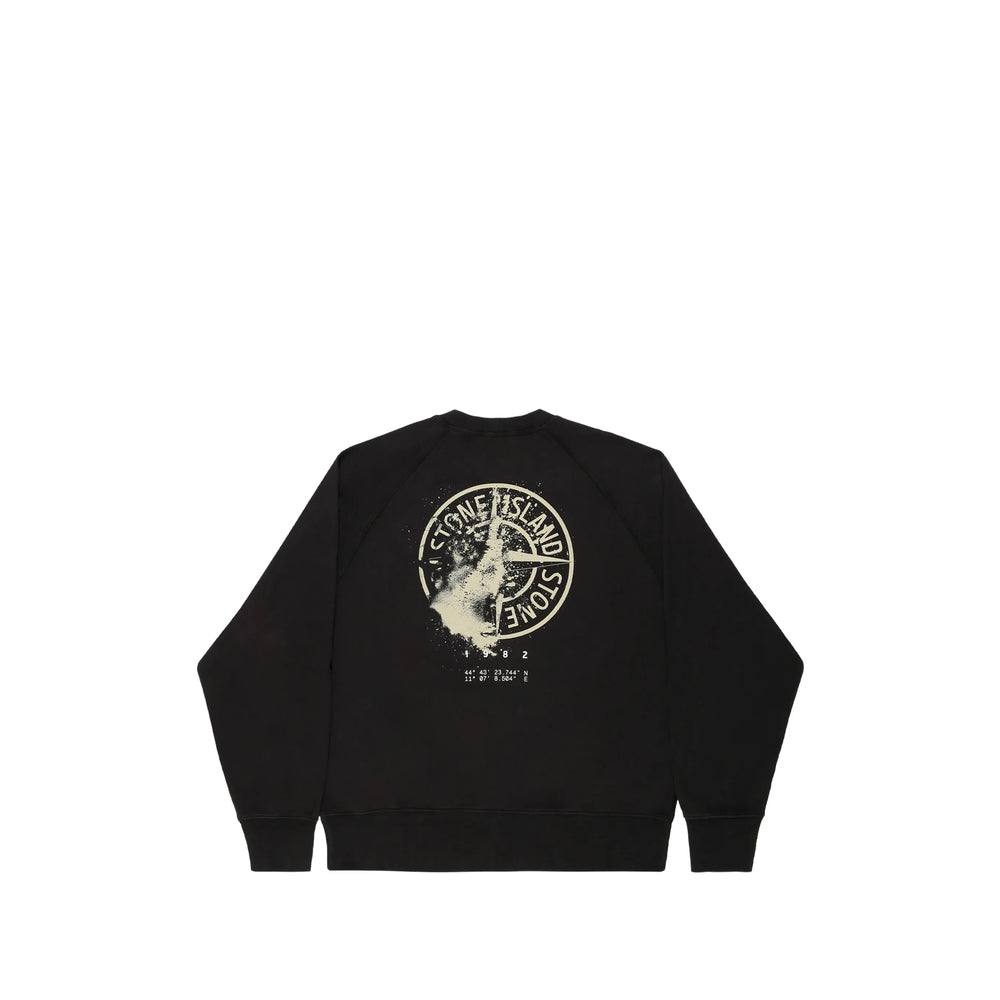 Stone Island Black Sweaters & Knitwear - Sweatshirts Men STONE ISLAND