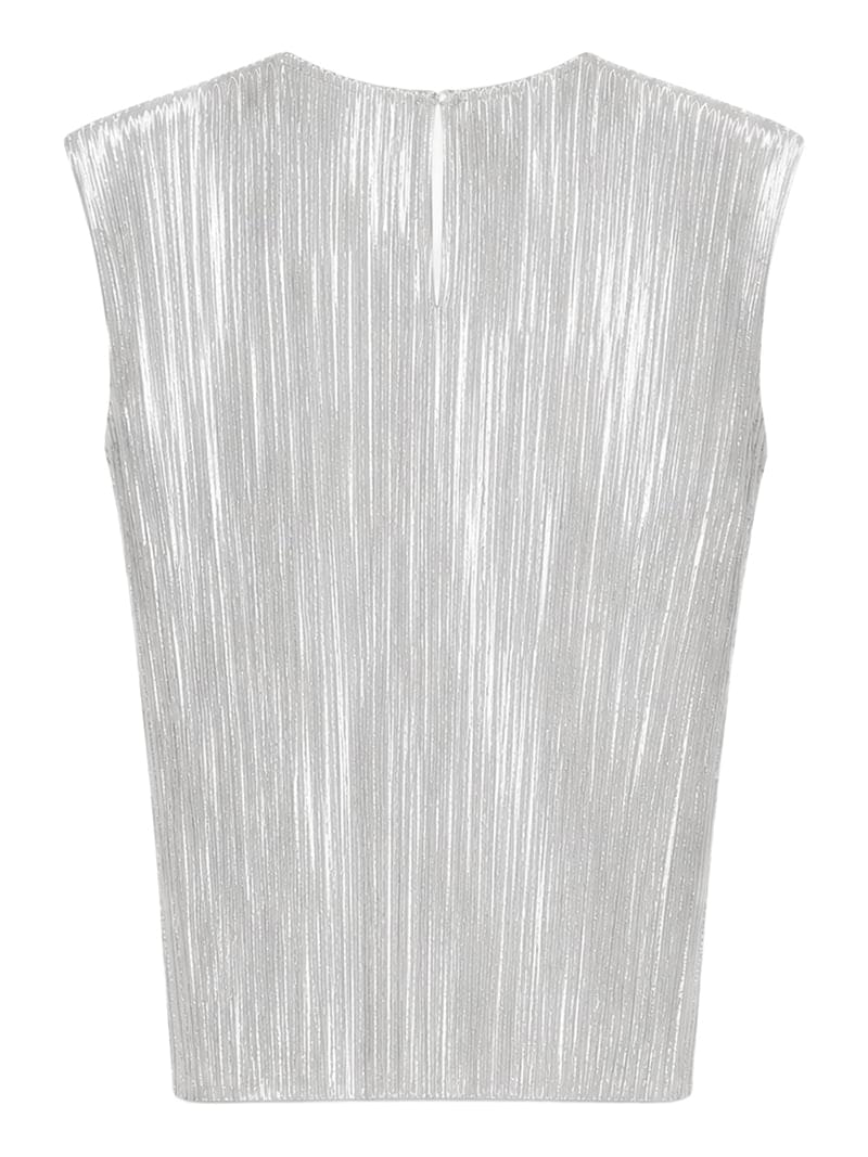 Forte Forte Women Sleeveless Top With Irregular Pleating FORTE FORTE