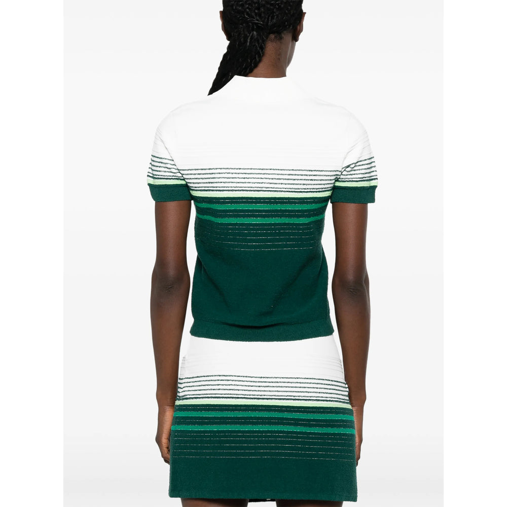 Casablanca Green Tops - Polo Tops Women CASABLANCA