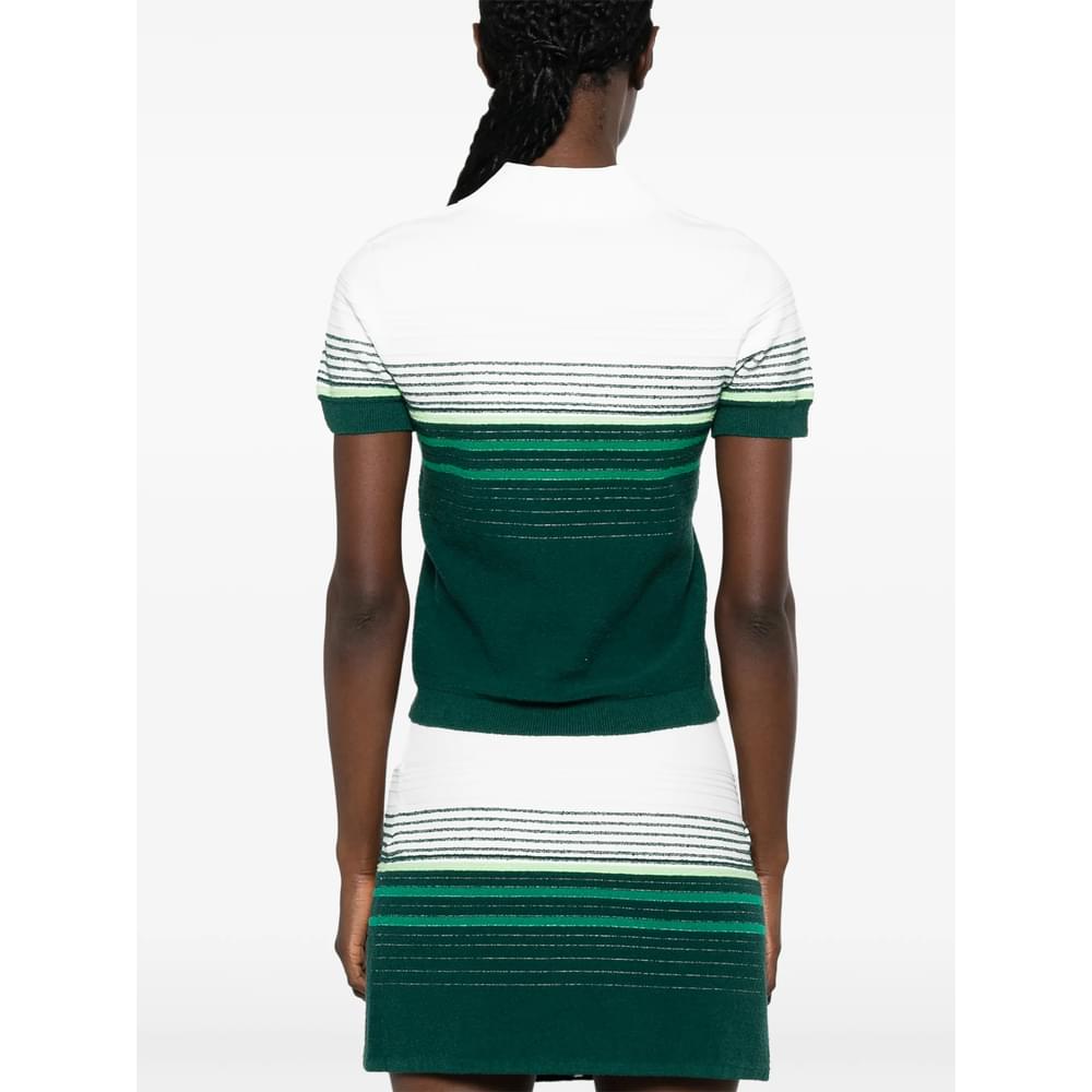 Casablanca Green Tops - Polo Tops Women CASABLANCA