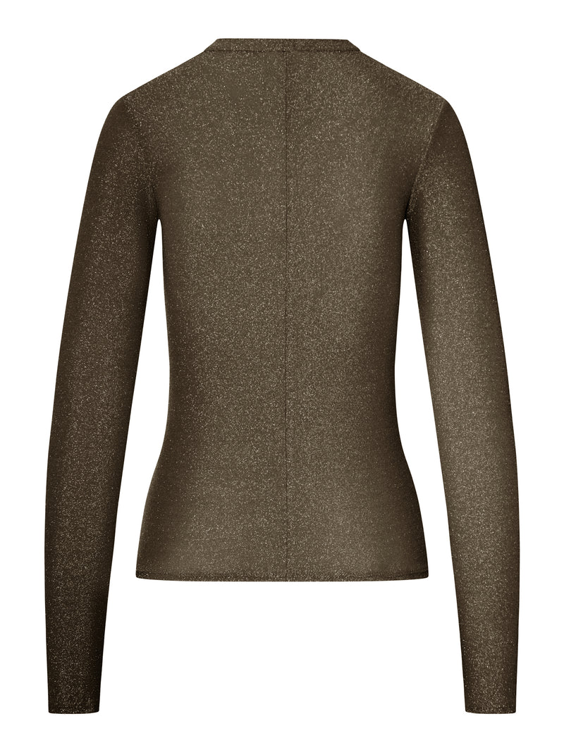Forte Forte Women Lurex Long-Sleeve T-Shirt FORTE FORTE