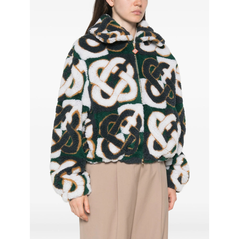Casablanca White Jackets - Faux Fur & Shearling Jackets Women CASABLANCA