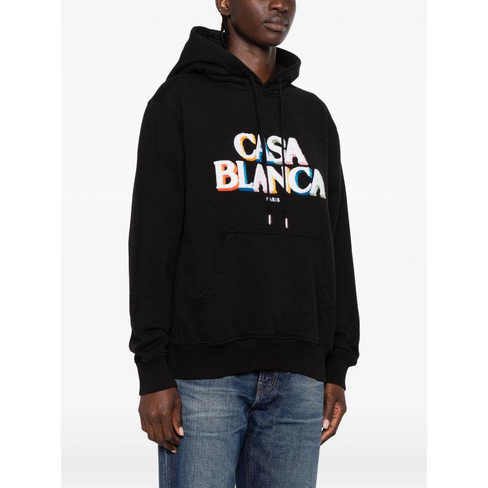 Casablanca Black Tops - Sweatshirts Women CASABLANCA