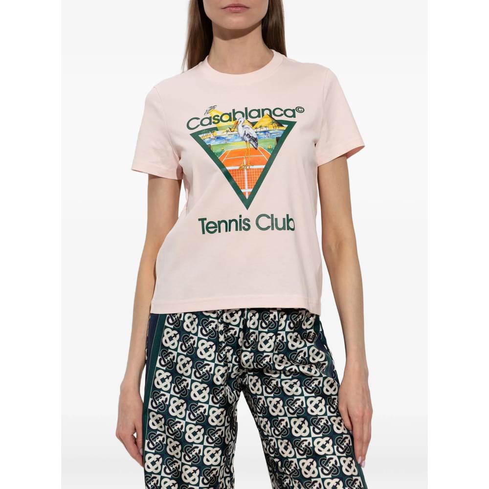 Casablanca Pink Tops - T-Shirts & Jerseys Women CASABLANCA