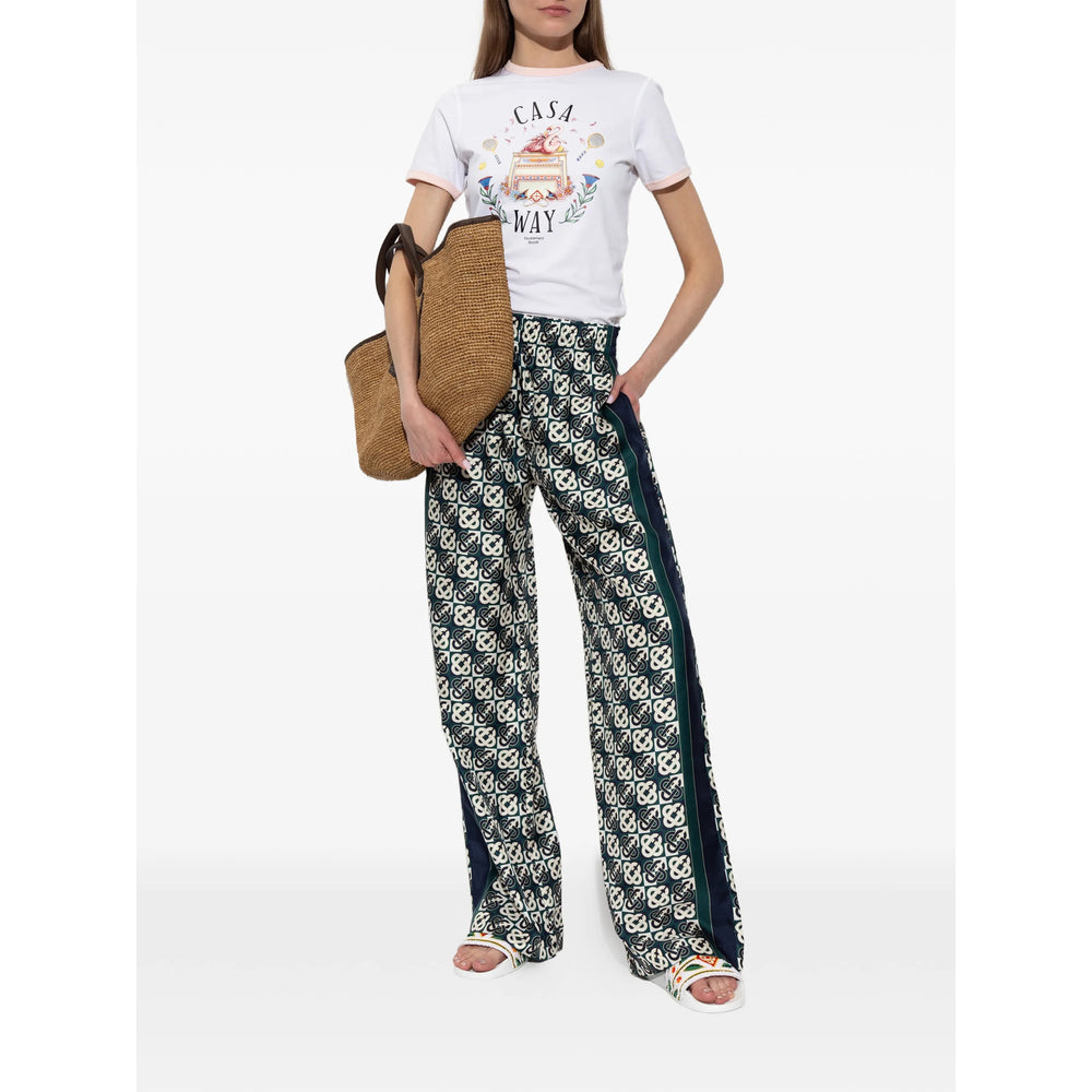 Casablanca White Tops - T-Shirts & Jerseys Women CASABLANCA