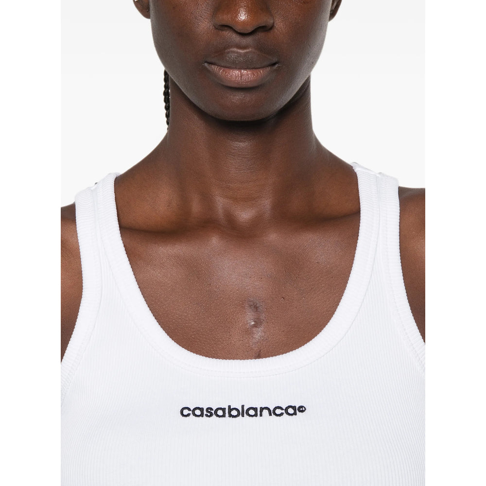 Casablanca White Tops - Vests & Tank Tops Women CASABLANCA