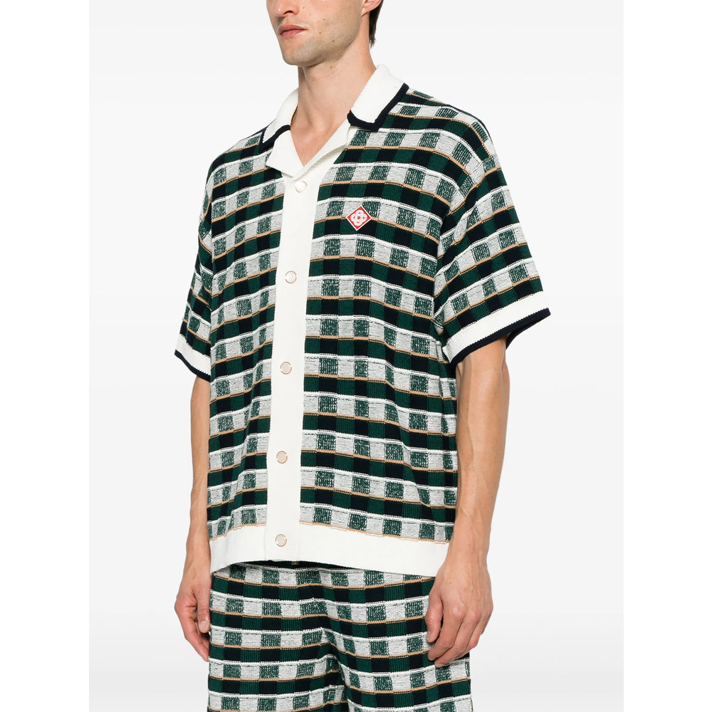 Casablanca Green Shirts Men CASABLANCA