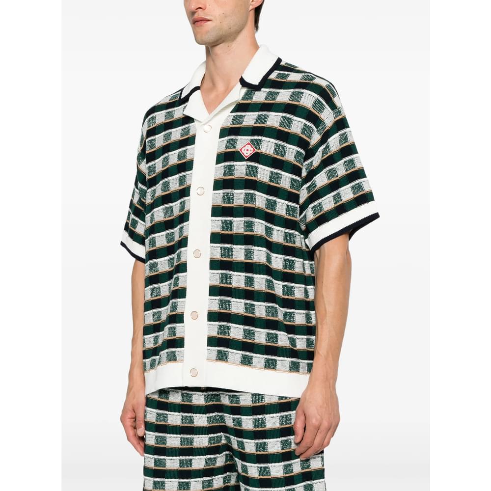 Casablanca Green Shirts Men CASABLANCA