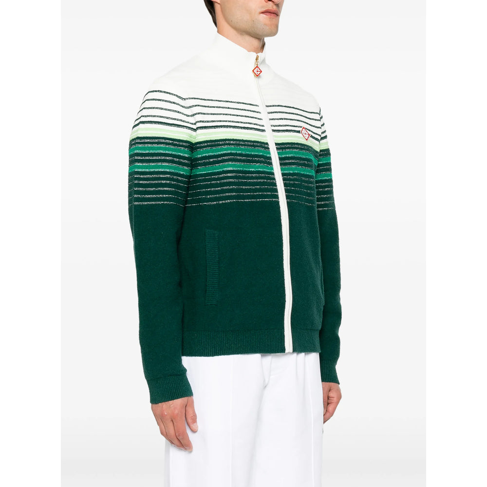Casablanca Green Sweaters & Knitwear - Cardigans Men CASABLANCA