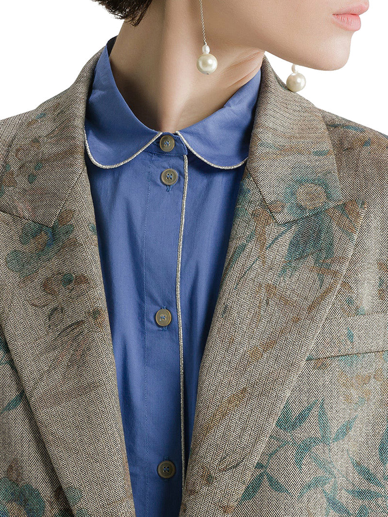 Forte Forte Women Single-Breasted Floral Print Blazer FORTE FORTE