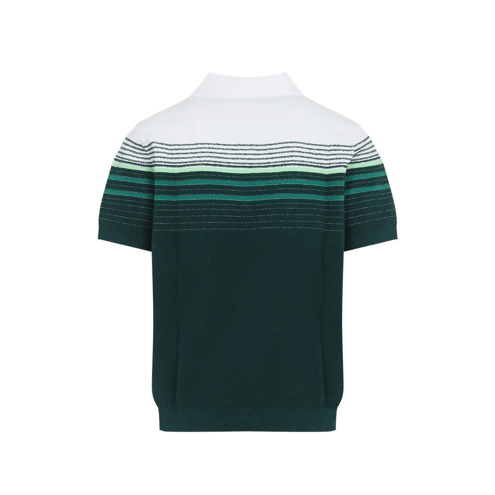 Casablanca Green Polo Shirts Men CASABLANCA