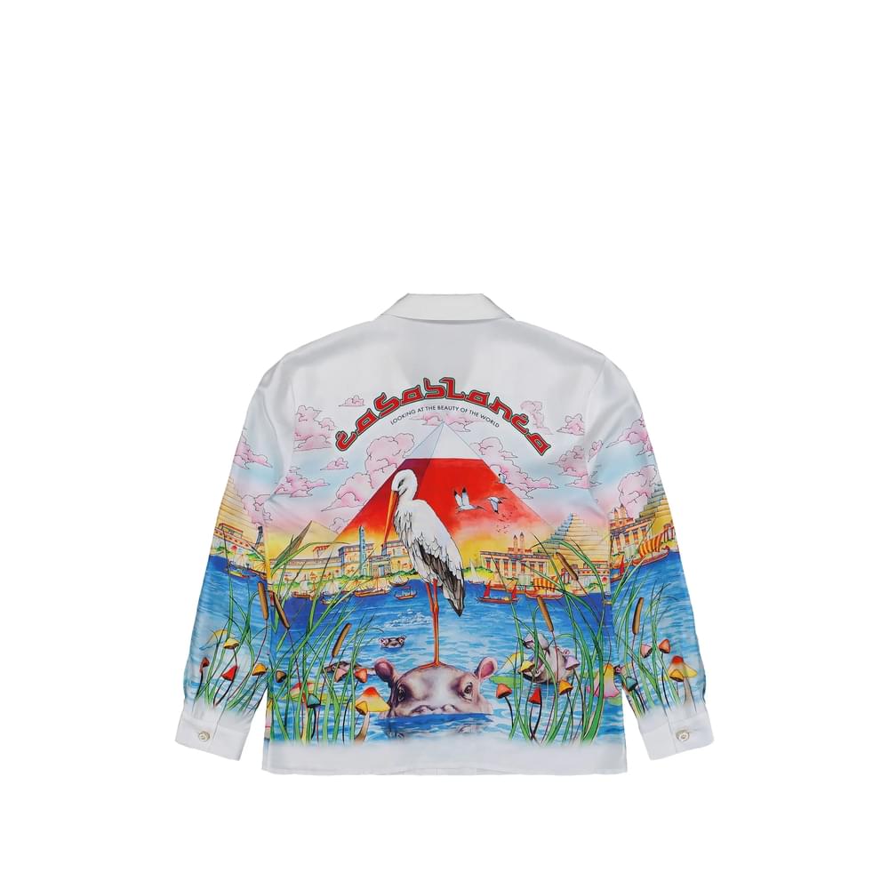 Casablanca White Shirts Men CASABLANCA