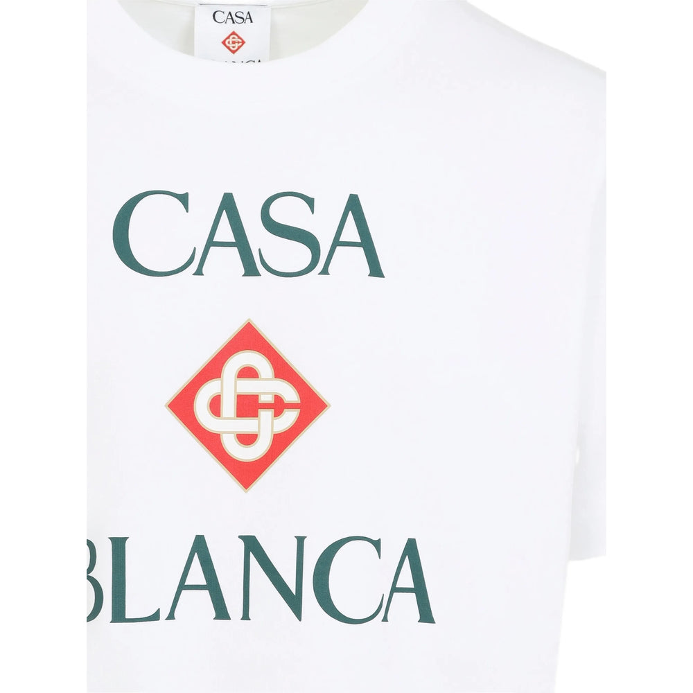 Casablanca White T-Shirts & Vests - T-Shirts Men CASABLANCA