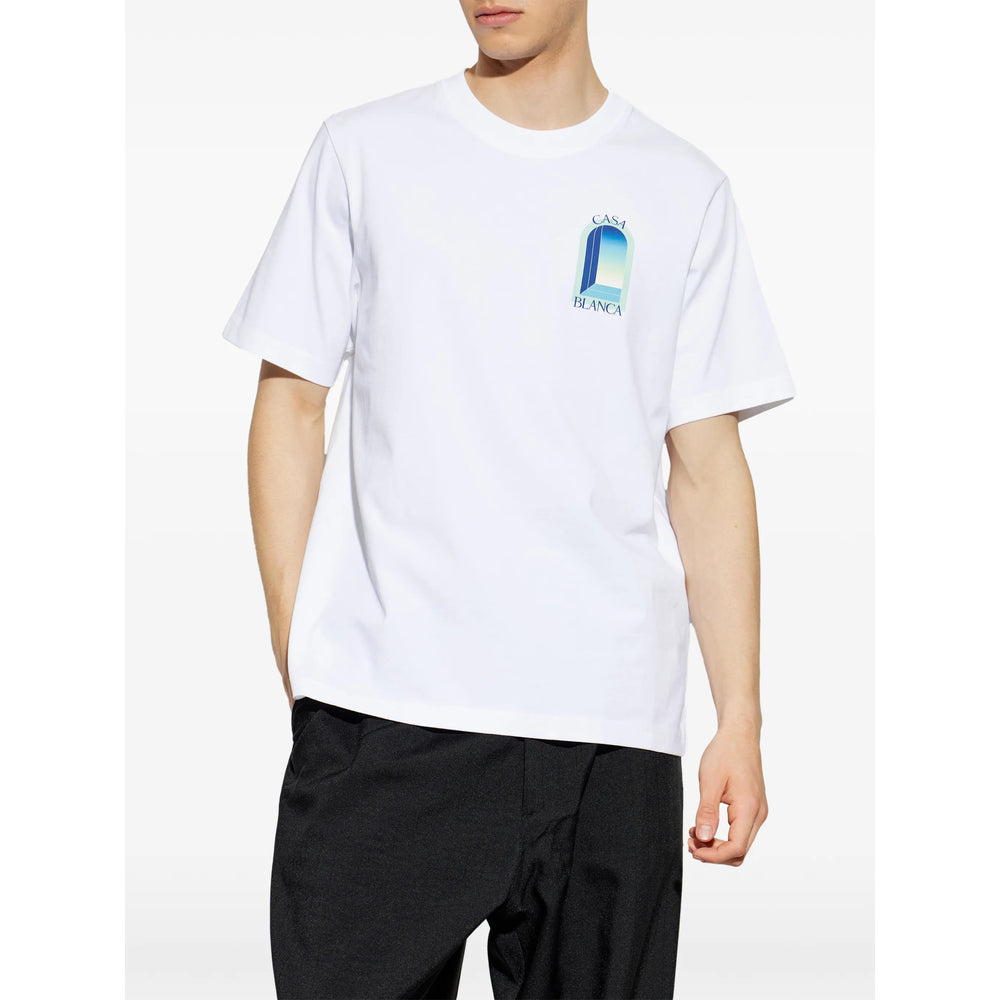Casablanca White T-Shirts & Vests - T-Shirts Men CASABLANCA
