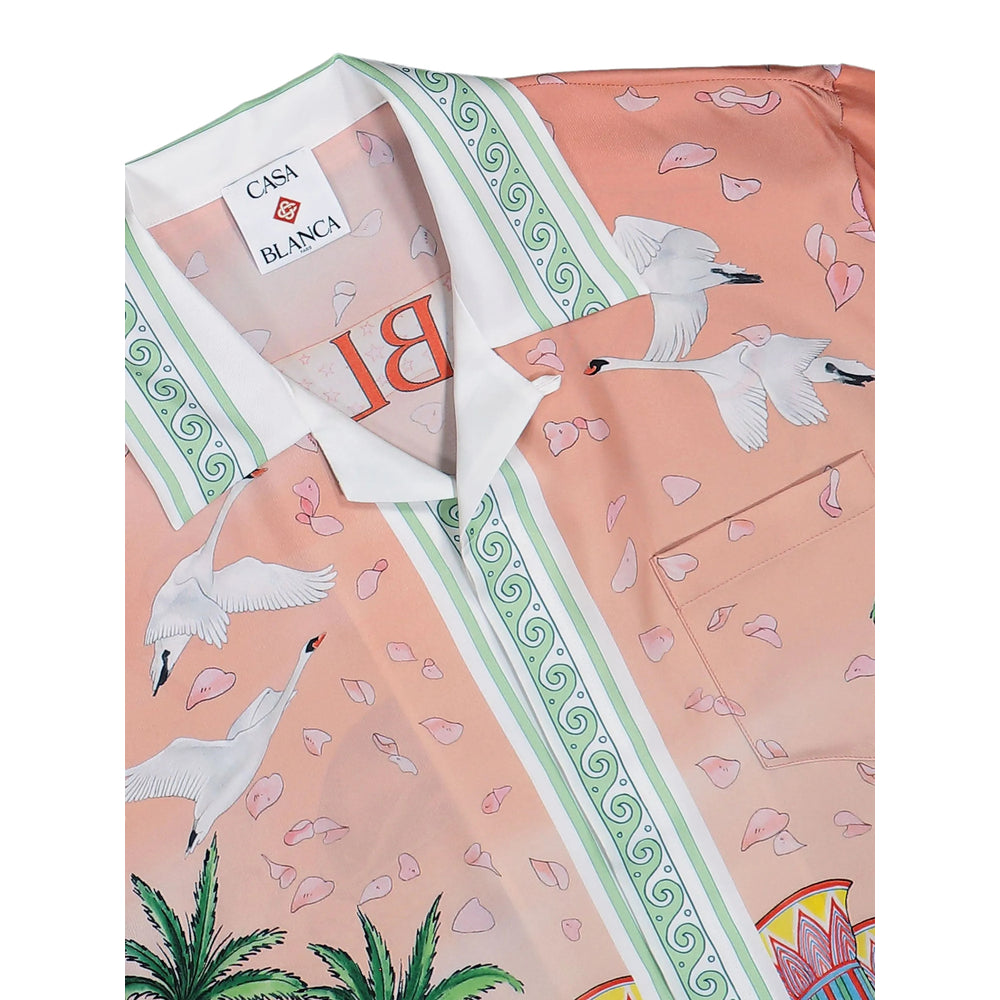 Casablanca Pink Shirts Men CASABLANCA