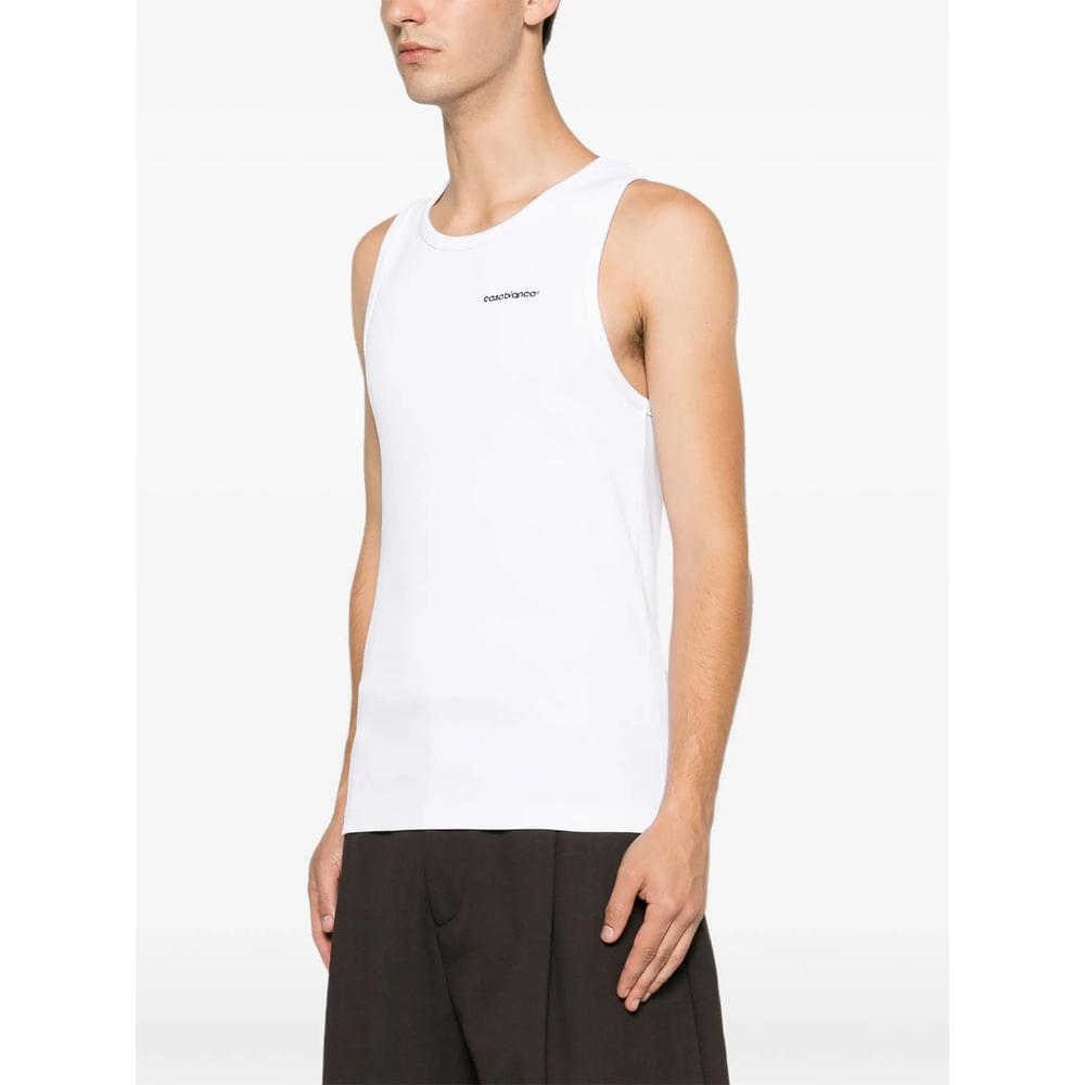 Casablanca White Tops - Vests & Tank Tops Women CASABLANCA