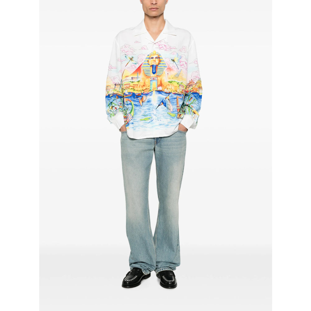 Casablanca White Shirts Men CASABLANCA