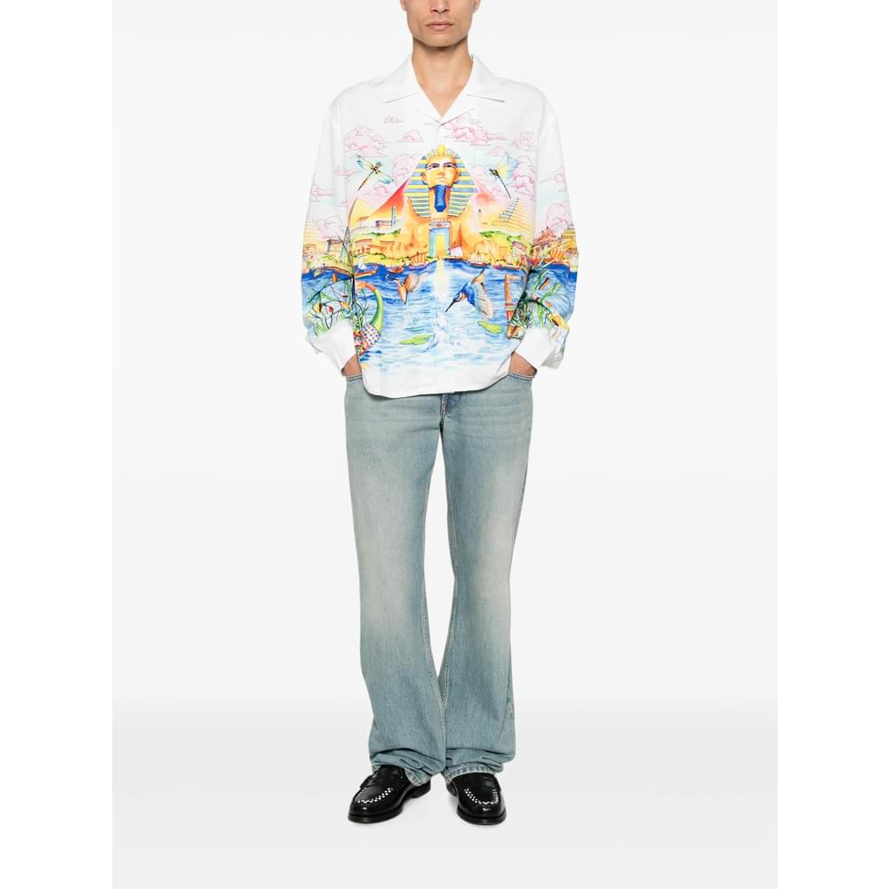 Casablanca White Shirts Men CASABLANCA