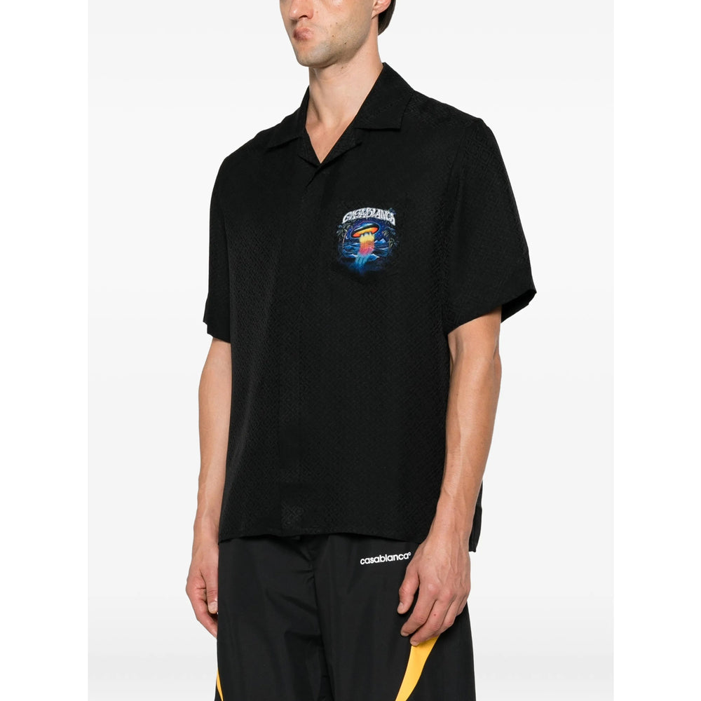 Casablanca Black Shirts Men CASABLANCA