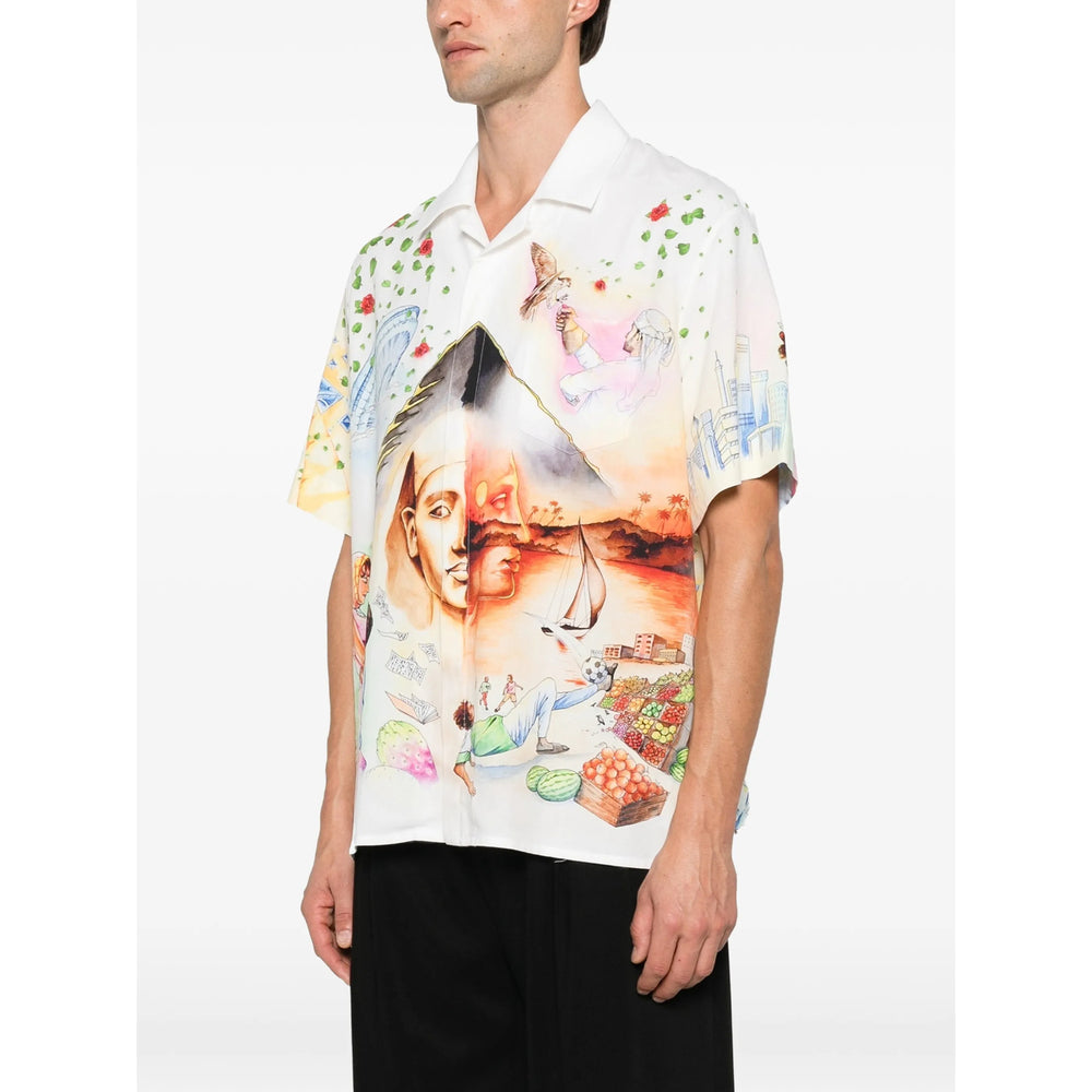 Casablanca White Shirts Men CASABLANCA