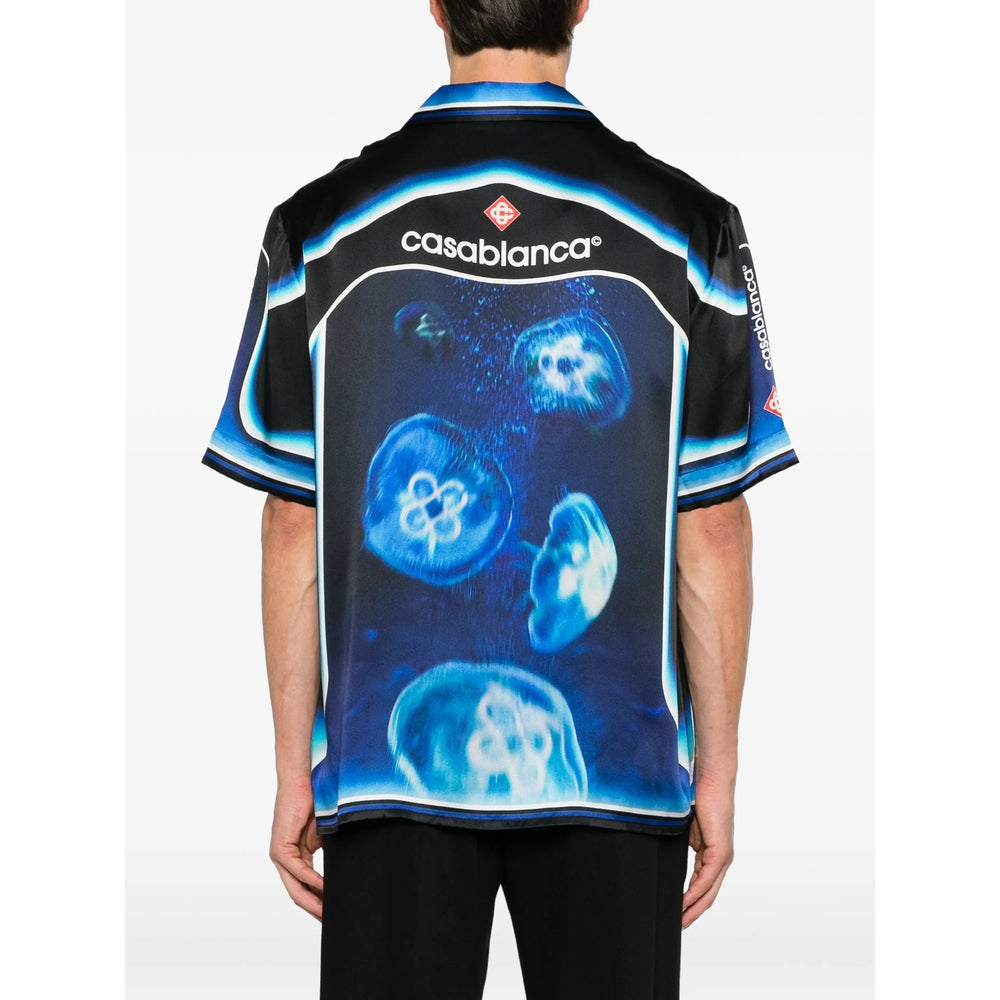 Casablanca Blue Shirts Men CASABLANCA
