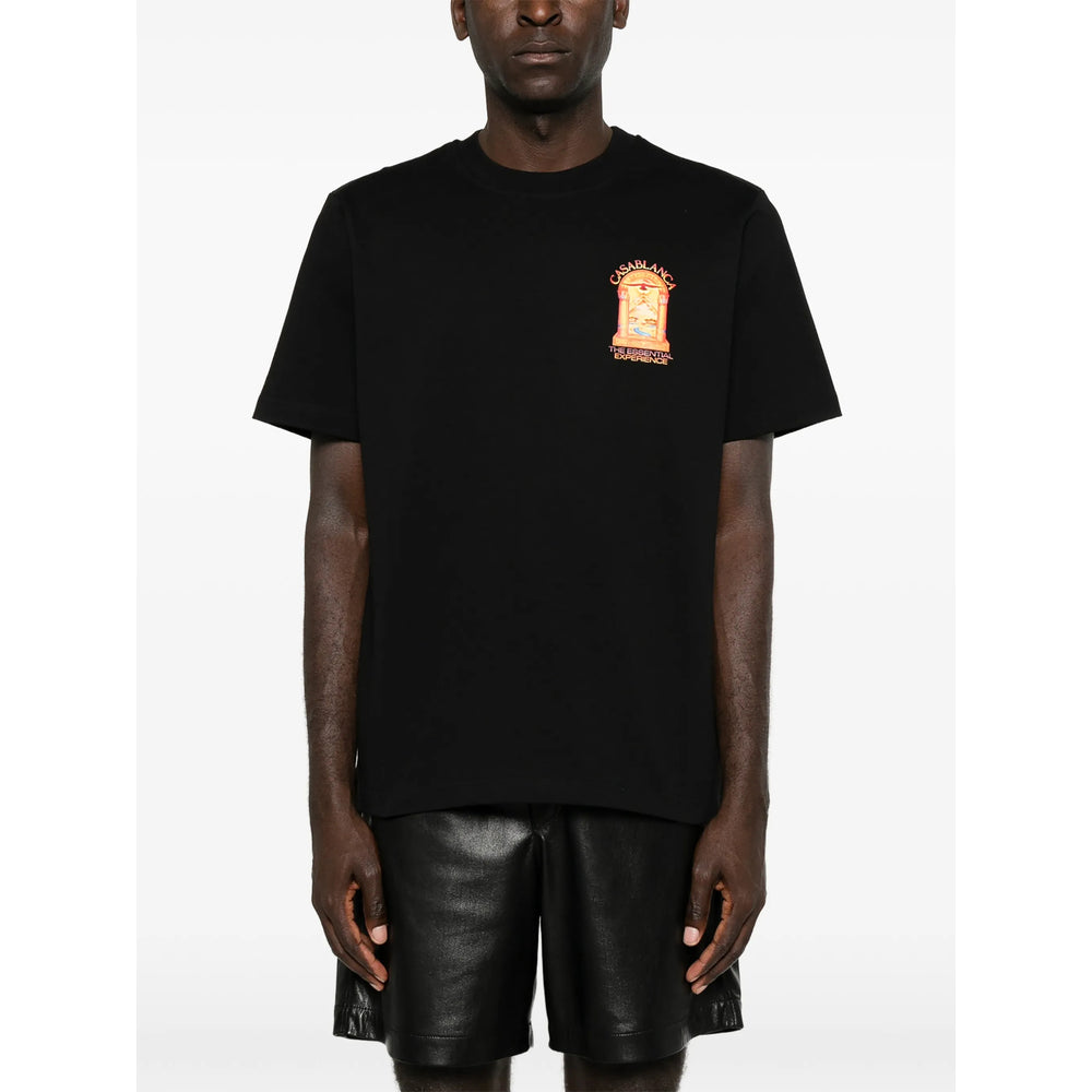 Casablanca Black T-Shirts & Vests - T-Shirts Men CASABLANCA