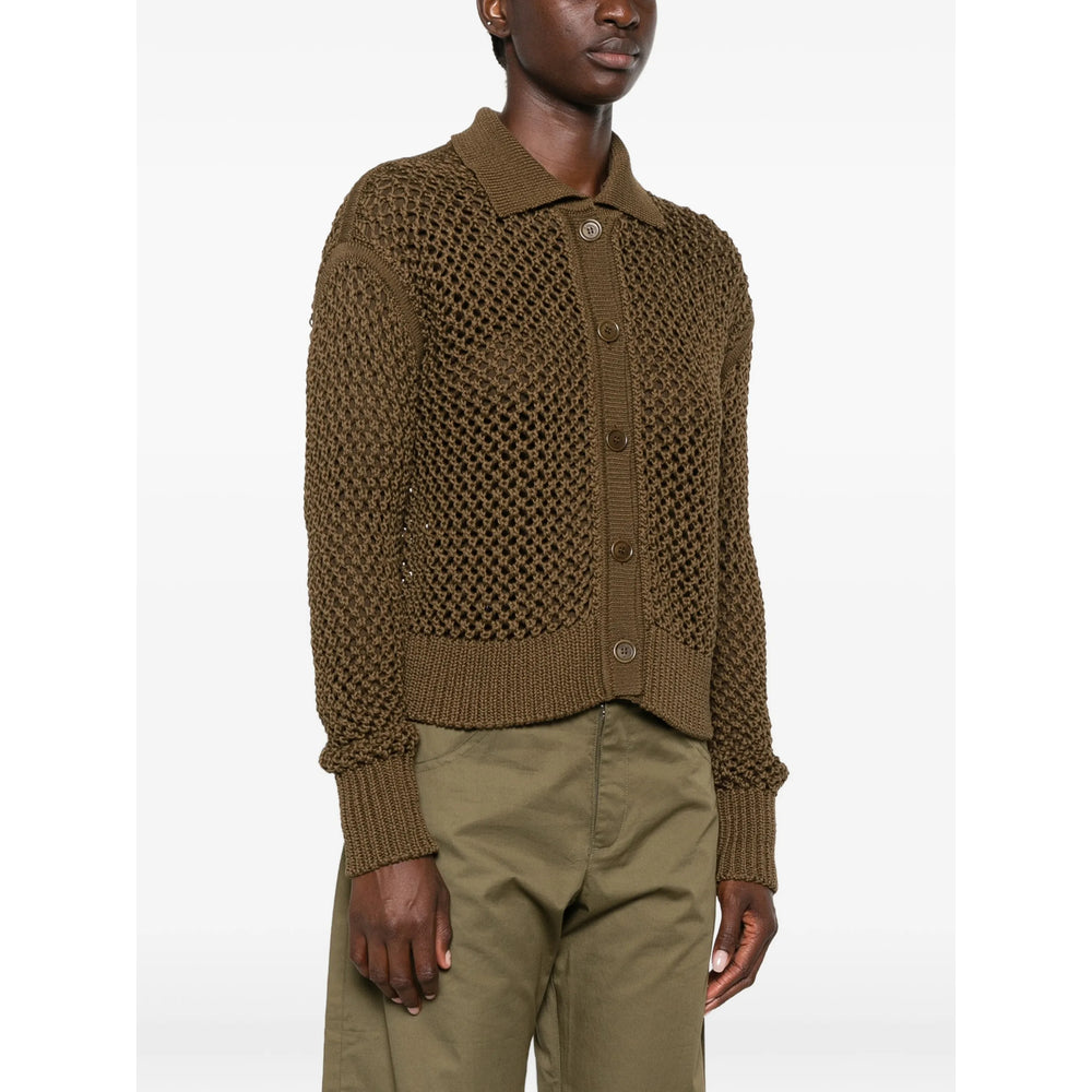 Max Mara Green Knitwear - Cardigans Women MAX MARA