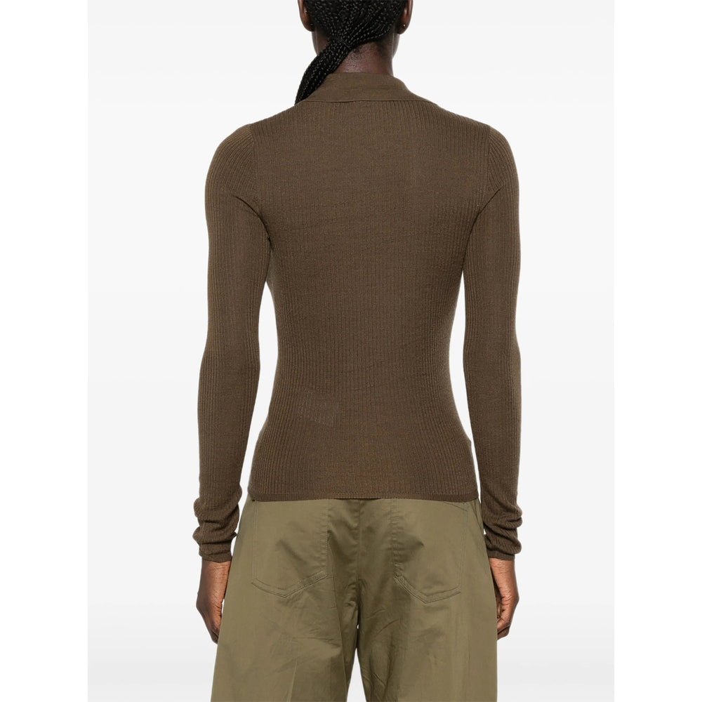 Max Mara Brown Knitwear - Jumpers Women MAX MARA