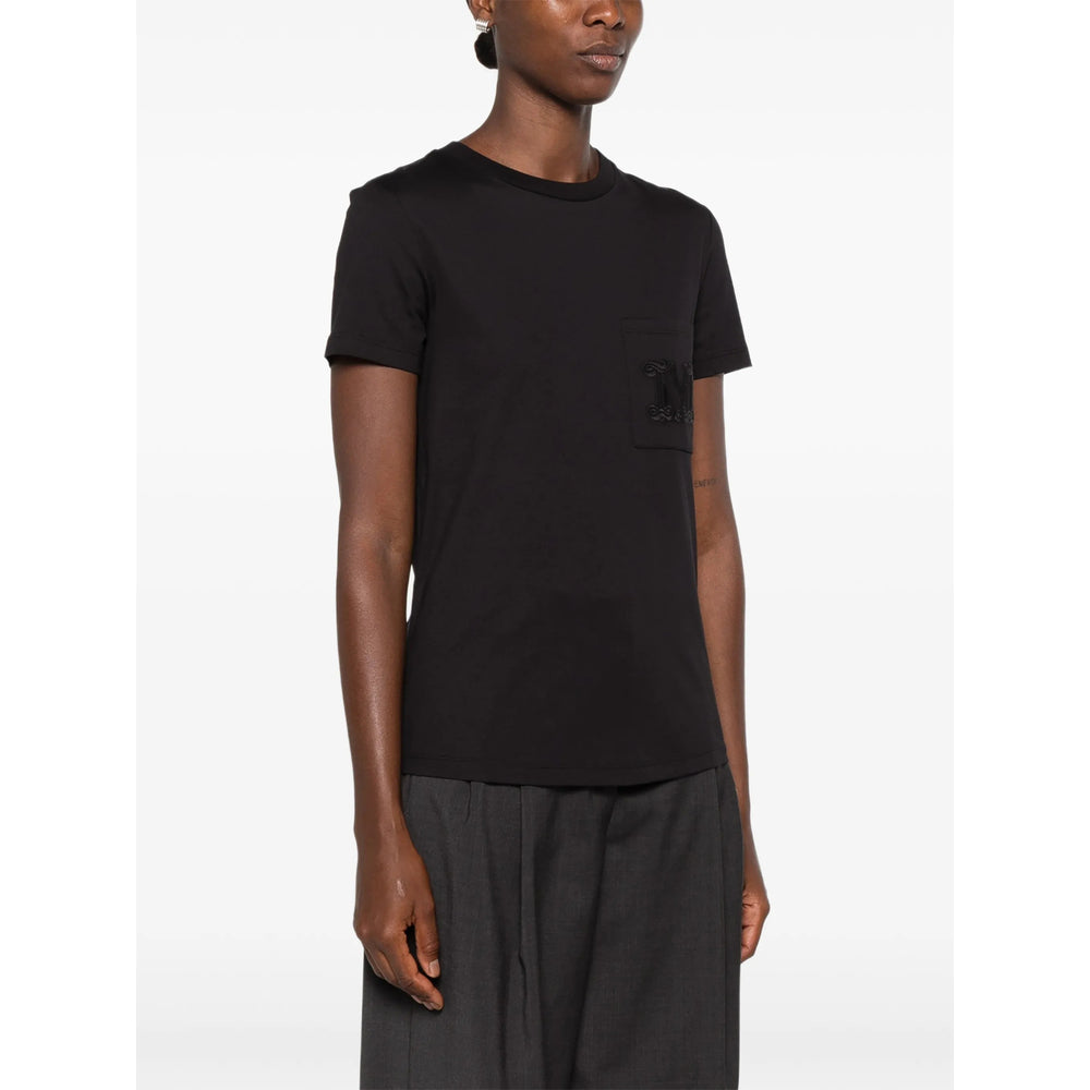 Max Mara Black Tops - T-Shirts & Jerseys Women MAX MARA