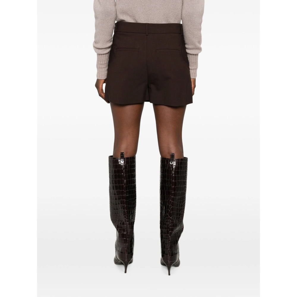 Sportmax Brown Shorts - Tailored Shorts Women SPORTMAX