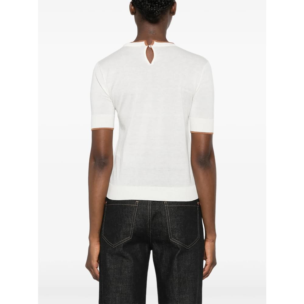 Max Mara Studio White Tops - T-Shirts & Jerseys Women MAX MARA STUDIO