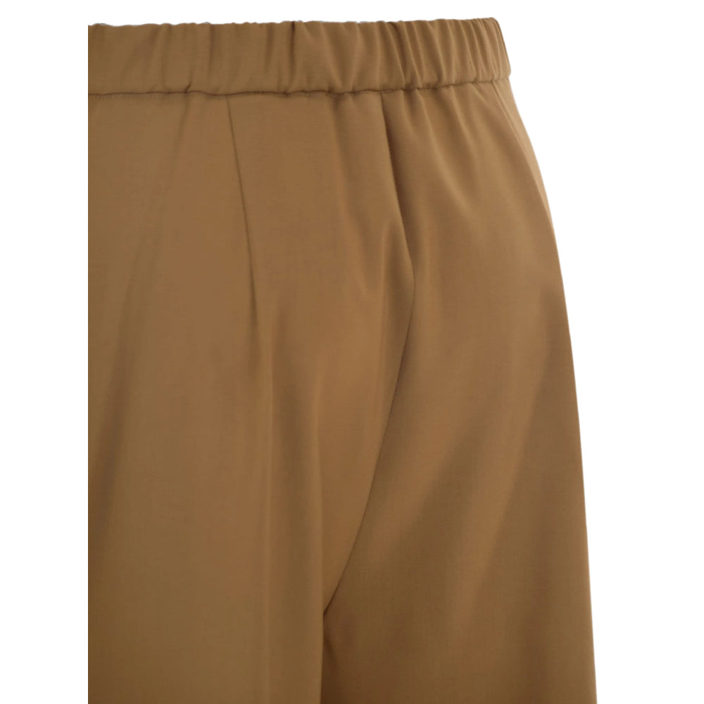Max Mara Studio Brown Trousers - Palazzo Pants Women MAX MARA STUDIO