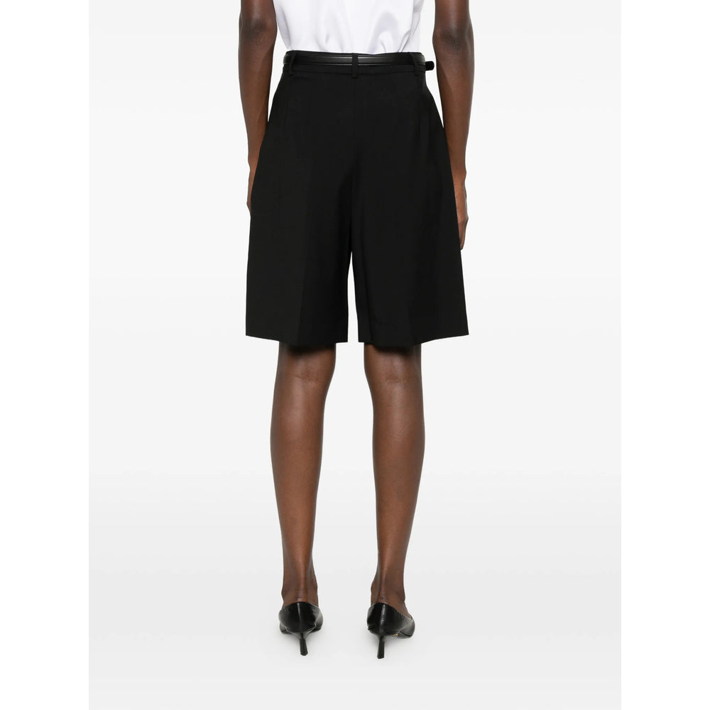 Max Mara Studio Black Shorts - Tailored Shorts Women MAX MARA STUDIO