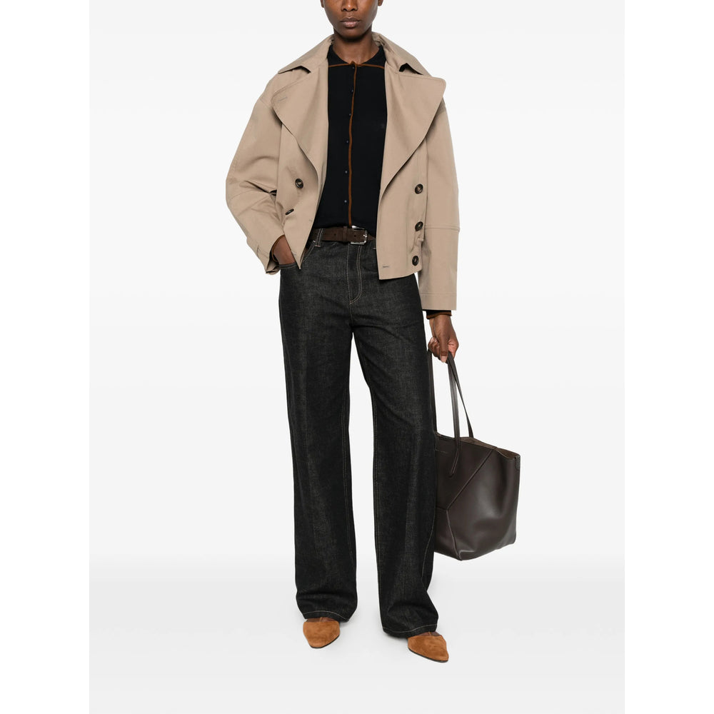 Max Mara Studio Black Tops - Cardigans Women MAX MARA STUDIO
