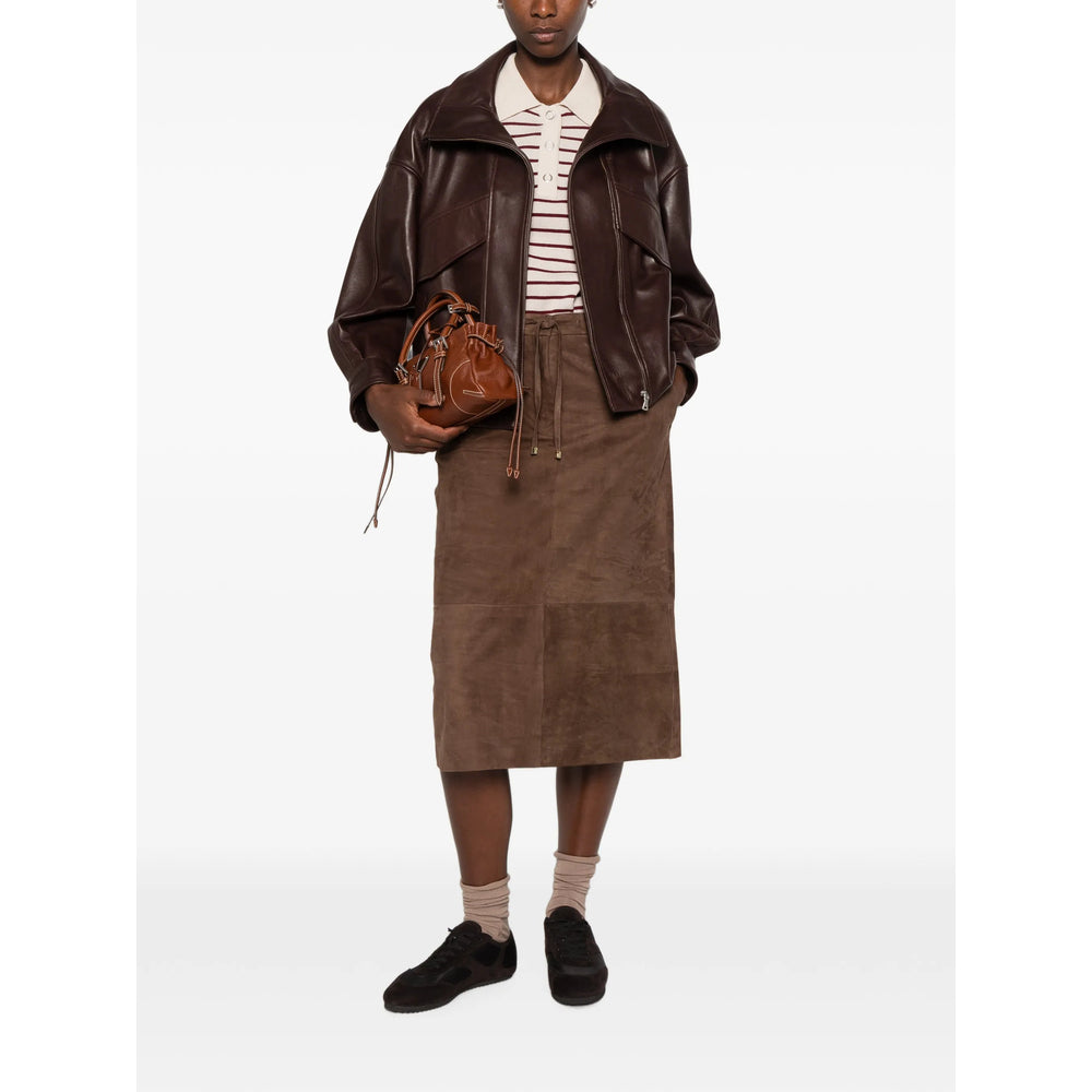 'S Max Mara Brown Skirts - Straight Skirts Women S MAX MARA