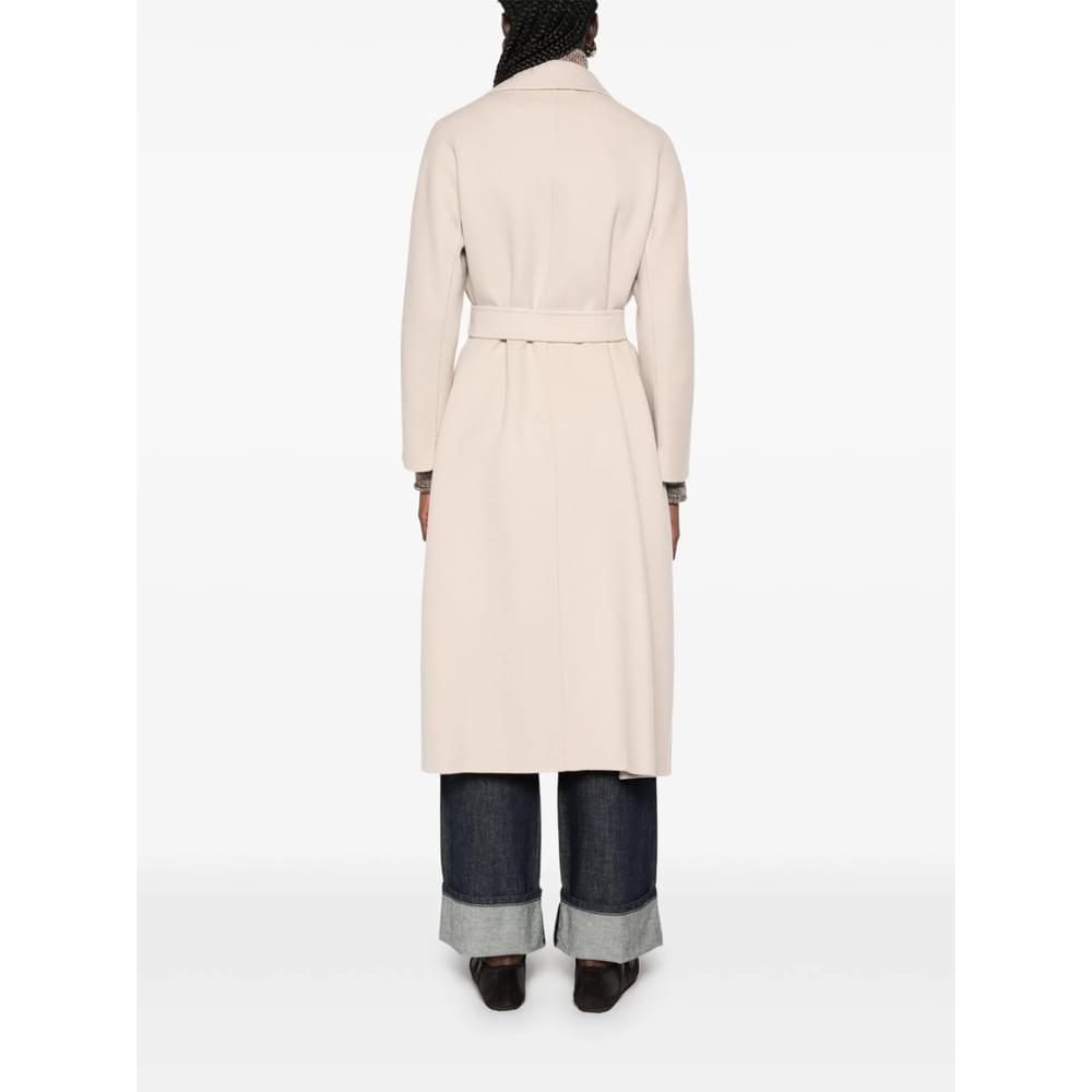 'S Max Mara Neutrals Coats - Single Breasted Coats Women S MAX MARA