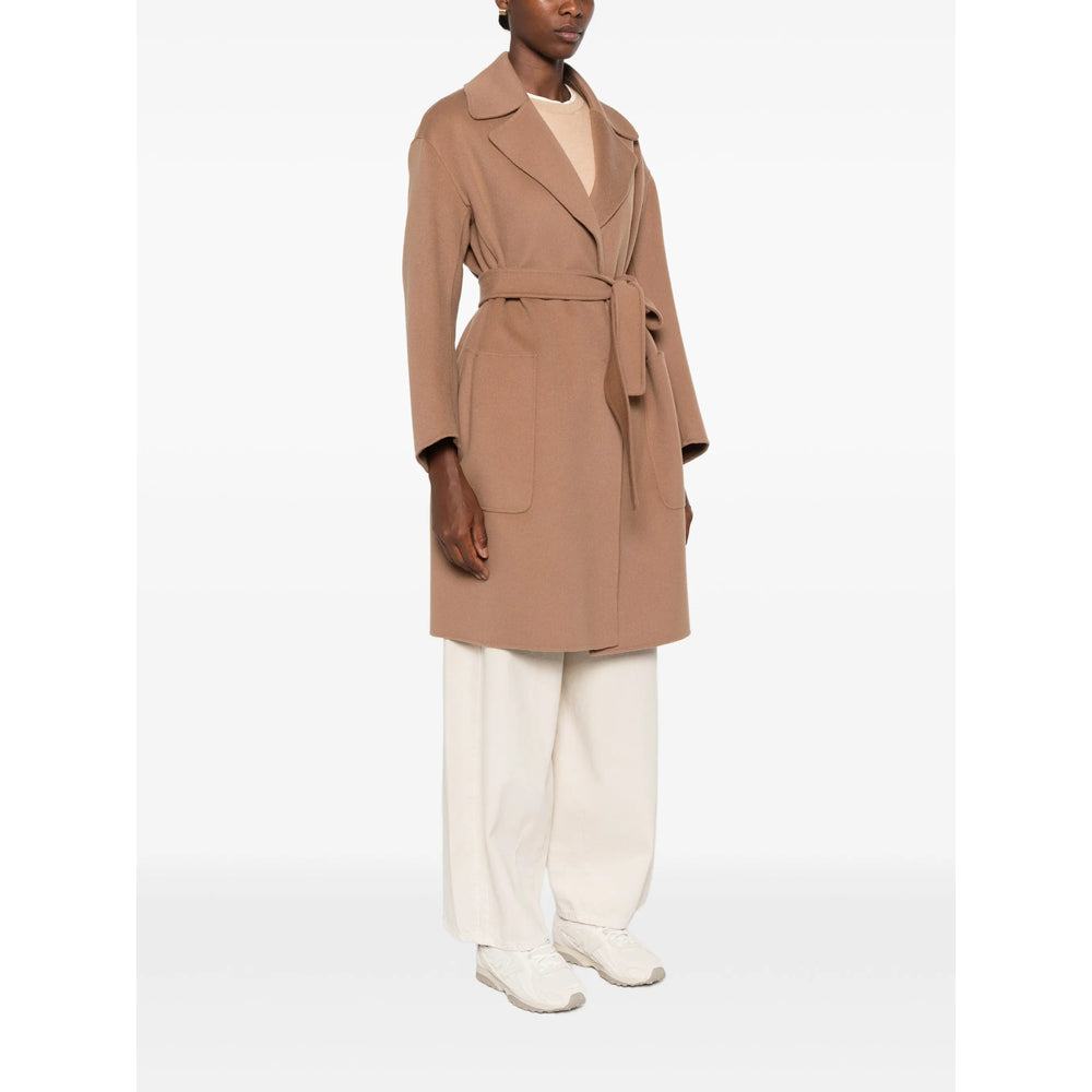 'S Max Mara Neutrals Coats - Single Breasted Coats Women S MAX MARA