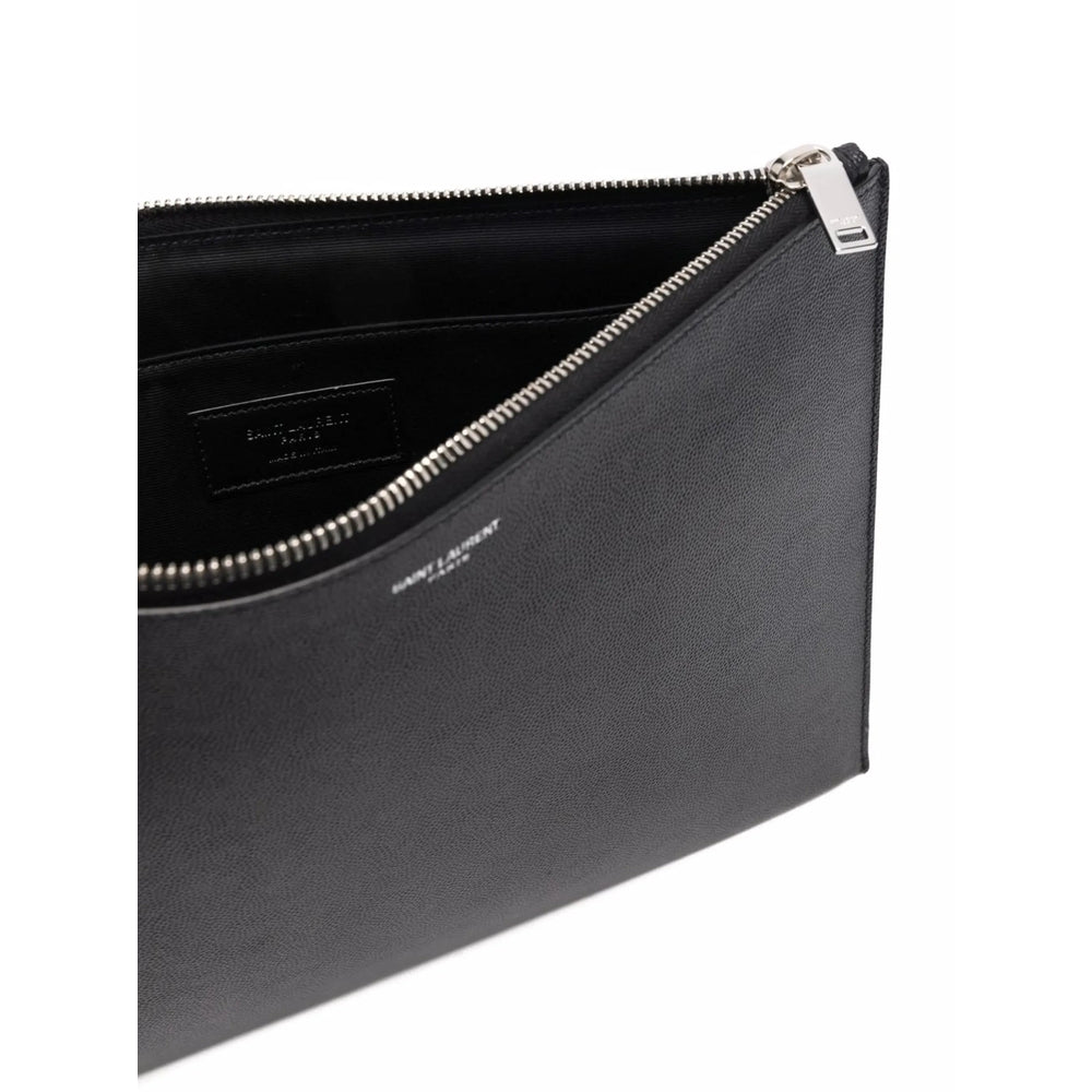 Saint Laurent Black Clutch Bags Men SAINT LAURENT