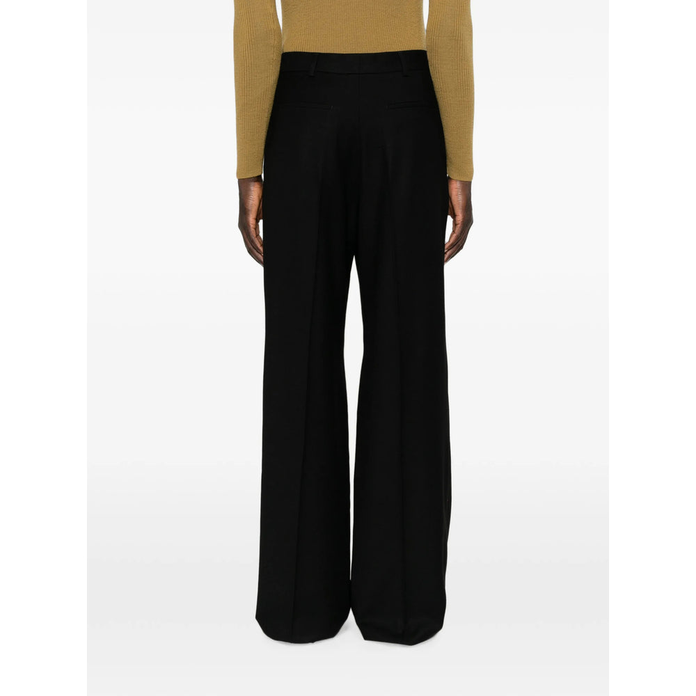 Saint Laurent Black Trousers - Wide-Leg Trousers Men