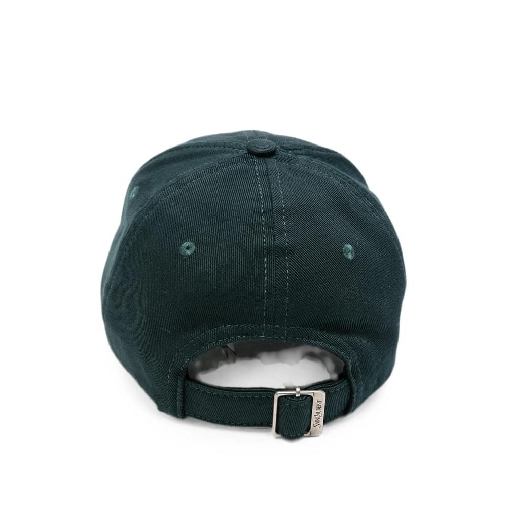 Saint Laurent Green Hats Men Men SAINT LAURENT