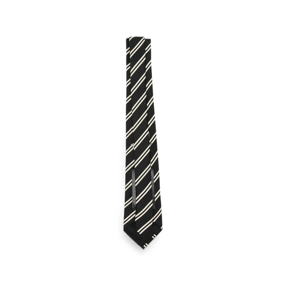 Saint Laurent Black Ties & Bow Ties Men SAINT LAURENT