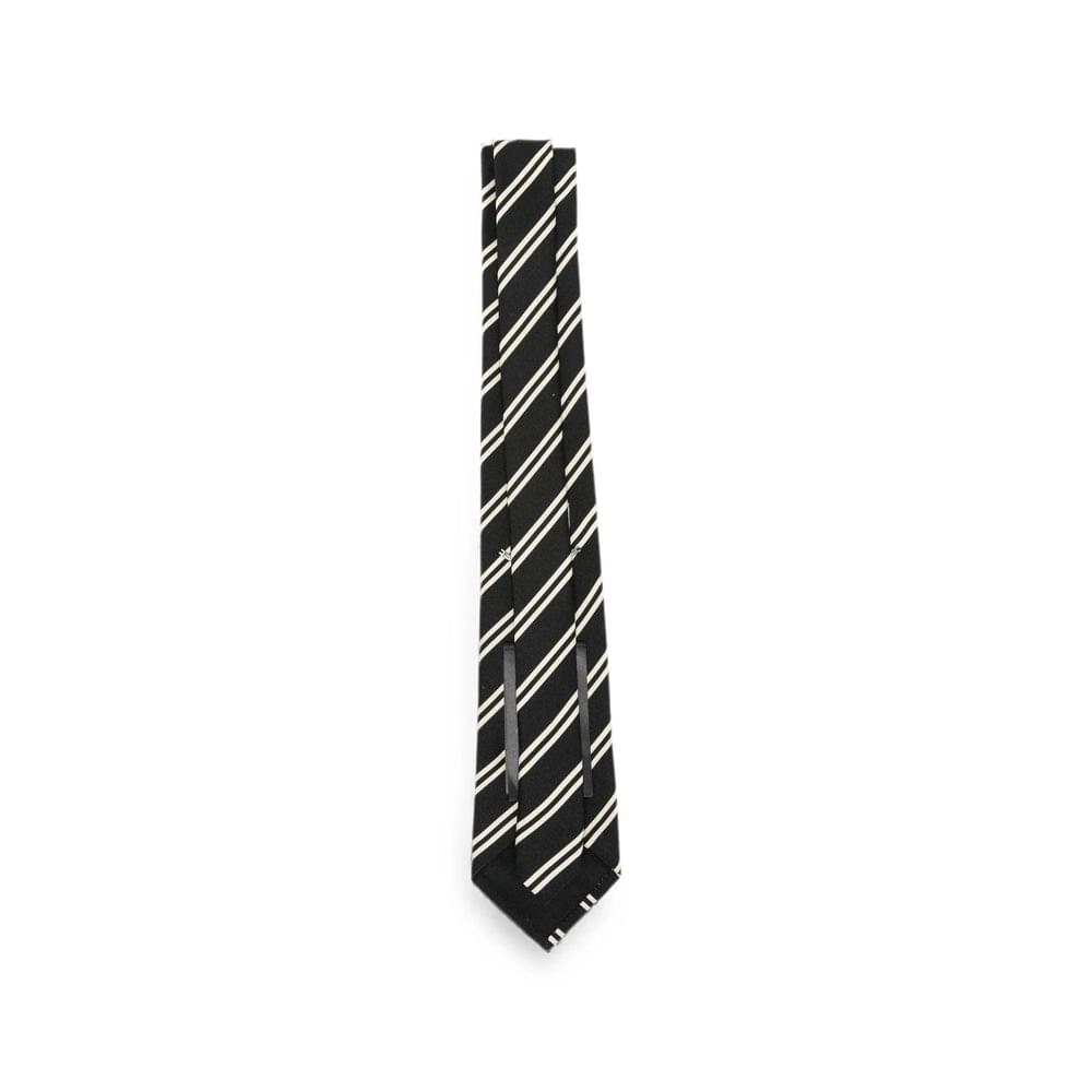 Saint Laurent Black Ties & Bow Ties Men SAINT LAURENT