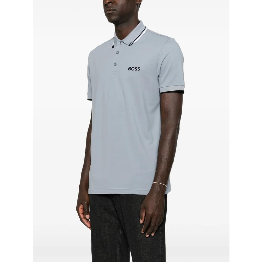 Boss Blue Polo Shirts Men BOSS