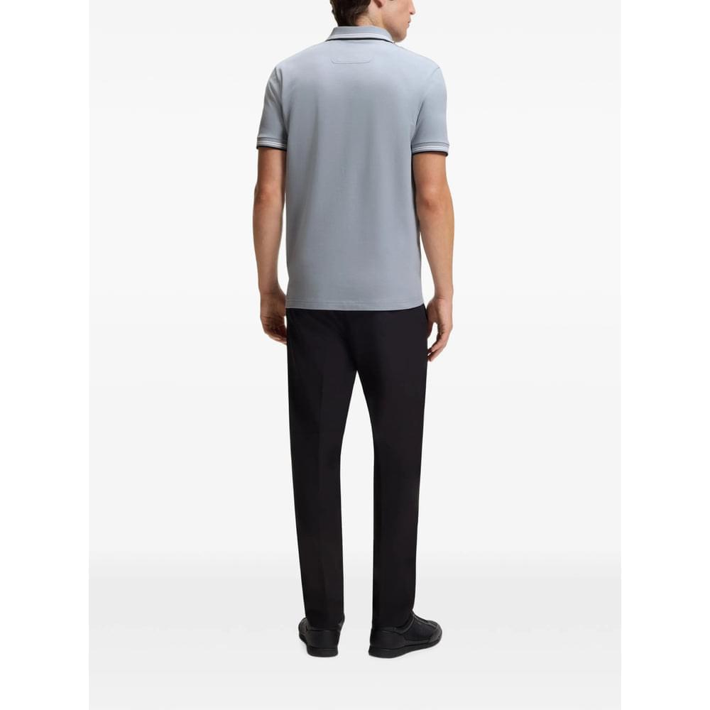 Boss Grey Polo Shirts Men BOSS