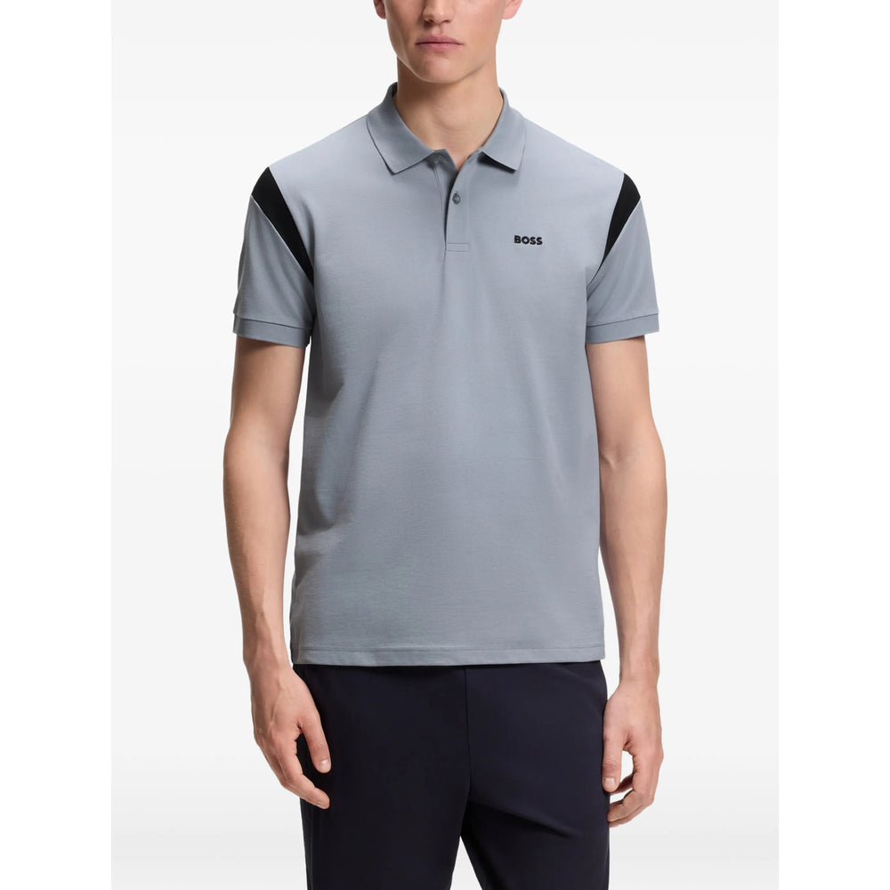 Boss Grey Polo Shirts Men BOSS
