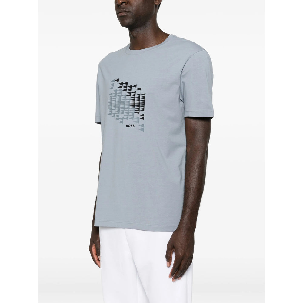 Boss Grey T-Shirts & Vests - T-Shirts Men BOSS