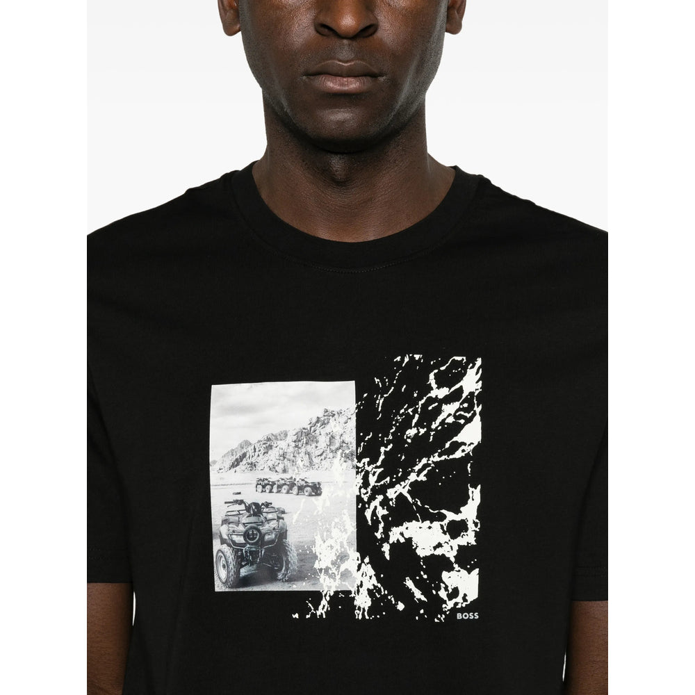 Boss Black T-Shirts & Vests - T-Shirts Men